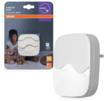 OSRAM Konnektorba dugható LED éjszakai irányfény alkonyérzékelővel, 0.5W 3000K meleg fényű 5lm, fehér Lunetta Osram (4099854536632)