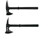 Depox Set doua topoare , 39 cm DEPOX®, negru , teaca inclusa (0965)