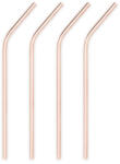 TRUEBRANDS Viski Коктейлни сламки 20 см summit copper- 4 бр (viski-5200)