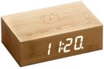 Gingko Design GINGKO Часовник с будилник Flip Cilck Clock - бамбук (Gingko-G003B11) Будилник