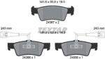 TEXTAR Fékbetét készlet TEXTAR 2436701 for SEAT, SKODA, VW, AUDI (2436701)