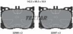 TEXTAR Fékbetét készlet TEXTAR 2258601 for MERCEDES-BENZ (2258601)