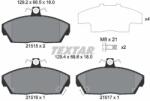 TEXTAR Fékbetét készlet TEXTAR 2151503 for ROVER, HONDA, MG (2151503)