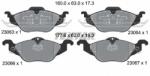 TEXTAR Fékbetét készlet TEXTAR 2306302 for OPEL (2306302)
