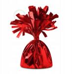 PartyPal Piros lufi súly, héliumos ballon súly, fóliás, 140g, buliba