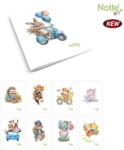 Notte Caiet A4 80 file capsat BFF Notte diverse modele matematica (ASD10012)