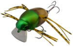 Jackall Chubby Bug 35 / UV Brown Flower Chafers felszíni wobbler