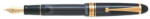 Pilot Stilouri Stilou Custom 823 Pilot varf gros corp negru transparent (PFKKE-3MRP-B)