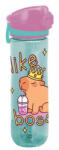 LIZZY Kulacs, 600 ml, LIZZYSULI, Lollipop Capybara, zöld-lila (7700019000) - iroszer24