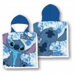 Disney Gyerek strandtörölköző poncsó 55x110 Lilo Stitch boy kék (LIL24-2006CG)