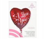Amscan Fólia lufi Rose Gold Hearts