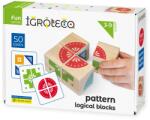 IGROTECO Set cuburi logice din lemn Igroteco 4 piese (IG477)