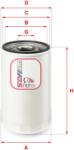 SOFIMA Filtru ulei SOFIMA S 8041 RH (S 8041 RH) - fixbox