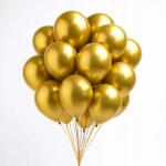 PartyBee Latex lufi csokor szett arany 30cm 20db