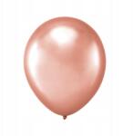 PartyPal Rózsaszín Arany Króm Lufci 30cm 1db születésnapra girlandba króm