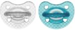 Chicco Силиконова залъгалка Chicco - Soft Lux, 6-16 м, за момчета, 2 броя, асортимент (N0374) - baby