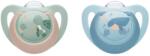 Nuk Силиконови залъгалки NUK First Choice - 6-18 м, 2 броя, костенурка/кит (10176367) - baby