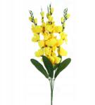 Goliat Gladiola csokor sárga Művirágok (FLVLS002/ZLT1)