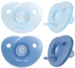 Philips Залъгалки Philips Avent - Ultra Soothie, 0-6 м, с кутийка, 2 броя, сини (SCF099/26) - baby
