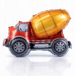 PartyBee Fólia lufi Betonkeverő Piros 81x68cm
