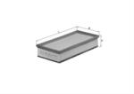 MAHLE Filtru aer MAHLE LX1295 (LX1295)