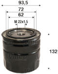 Valeo Filtru ulei VALEO 586115 (586115) - turbochic