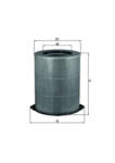MAHLE Filtru aer MAHLE LX832 (LX832)