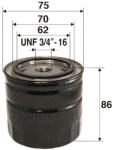 Valeo Filtru ulei VALEO 586039 (586039) - turbochic