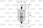 Valeo Filtru combustibil VALEO 587002 (587002) - turbochic