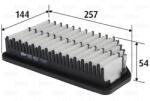 Valeo Filtru aer VALEO 585462 (585462) - turbochic