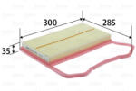 Valeo Filtru aer VALEO 585435 (585435) - turbochic