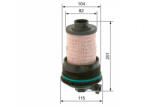 Bosch Filtru combustibil BOSCH F026402260 (F026402260)