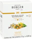 Maison Berger Paris Rezervă parfum pentru difuzor auto Fruity Sun, 2 buc (7904)