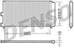 DENSO DCN09070 Condensator, climatizare