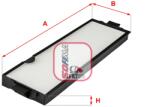 SOFIMA Filtru, aer habitaclu SOFIMA S 3244 C (S 3244 C)