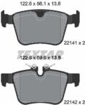 TEXTAR Set placute frana TEXTAR 2214103 (2214103)