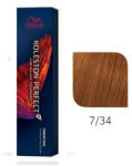 Wella - Vopsea permanenta Wella Professionals Koleston Perfect 7/34