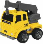 Cevodle Vehicule Cu Frictiune, Scara 1/43, 10cm, Macara Galbena (cev43501-3003galmacara)