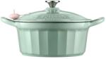 Buydeem Enameled Cast Iron Dutch Oven 3.9 l Cozy Greenish CP551-CG