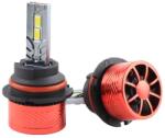 Techstar Set 2 LED-Uri Auto Techstar® P14, 9007, 120W, 18000 Lumeni, 6000K, 12-24V, Unghi Fascicul 360°, CSP 3570, Canbus, Radiator Aluminiu, Racire Cooling Tech, Argintiu (SKU2938)