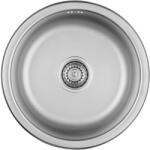 Laveo ORION egykör inox mosogató szifonnal (SGN_088T) - watermarkt