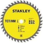 STANLEY STA13105-XJ Körfűrészlap keresztvágásokhoz TCT/HM 160x16mm, 40 fog (STA13105-XJ)