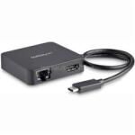 StarTech USB C Multiport Adapter - Portable USB-C Mini Dock 4K HDMI Video - Gigabit Ethernet, USB 3.0 Hub (1x USB-A 1x USB-C) - USB Type-C Multiport Adapter - Thunderbolt 3 Compatible (DKT30CHD) (DKT30CHD)