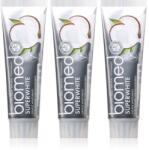 Biomed Superwhite pasta de dinti cu efect intaritor cu ulei de cocos 3x100 g