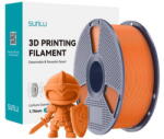 Sunlu Filament 3D Sunlu PLA+ 1.23g/cmp Portocaliu Stralucitor (PLA+ SO)