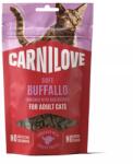 CARNILOVE Cat Soft Snack Buffallo enriched with Blueberries - Bivalyhússal és Áfonyával 50g - grandopet
