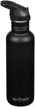 Klean Kanteen Classic 27oz (w/Flip Seal Sport) rozsdamentes acél palack fekete