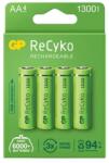 GP Batteries ReCyko ceruza akku (AA) 1300mAh 4db GPRCK130AA611C4 (GPRCK130AA611C4)