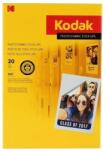 Kodak Fotópapír, vászon textúra, átragasztható, 10x15, 255g, 20 lap (KODIRS10)