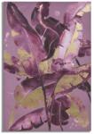 Mauro Ferretti Többszínű dekoratív festmény fenyőfából és vászonból, 80x3x120 cm, sötét levelek Mauro Ferretti (0321710000)
